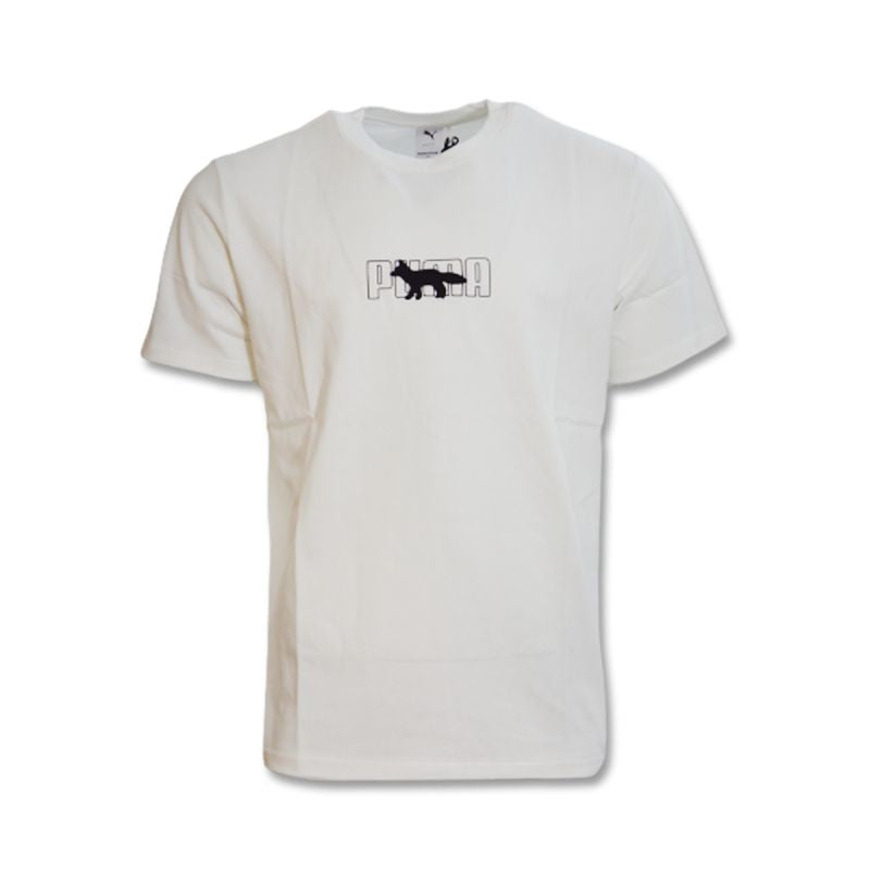Men's T-shirt PUMA x MAISON KITSUNE Oversized Tee - 530434-02 Odzież/Odzież na co dzień Your Sports Performance