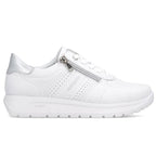 Women's leather sports shoes white Remonte Rieker D2V03-80 To be categorized Your Sports Performance