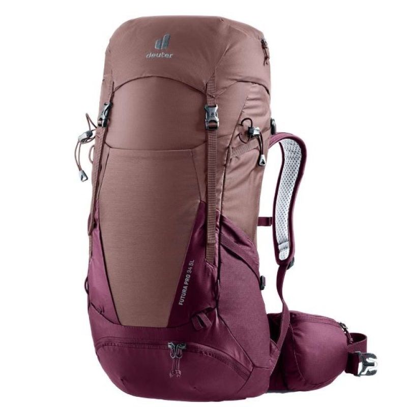 Deuter Futura Pro 38 SL Women's Hiking Backpack - Ashrose/Cassis Survival/Torby, plecaki, organizery Your Sports Performance