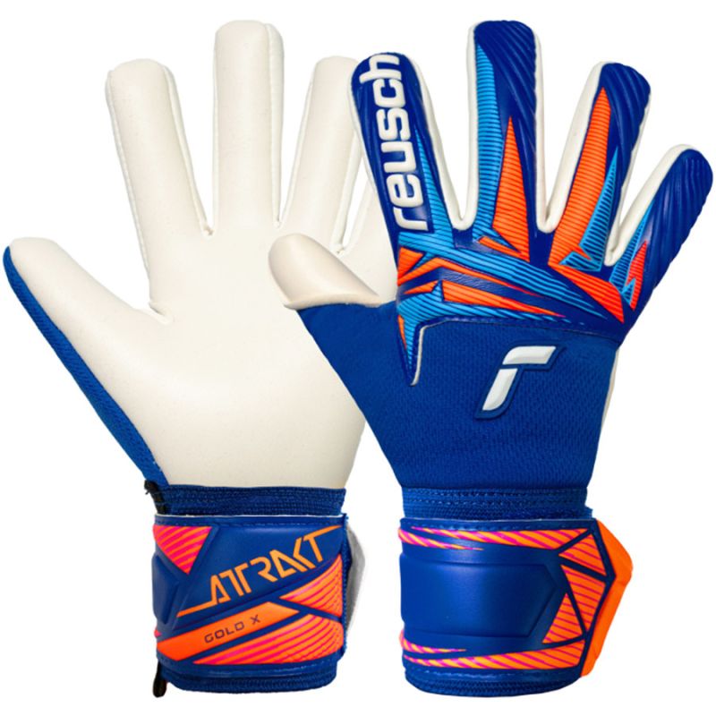 Reusch Attrakt Gold X NC Junior Gloves 56 72 955 4126 Reusch