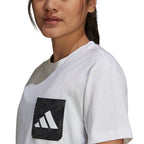 Adidas Lace Camo GFX 1 W GT8832 T-shirt Clothing/Outdoor/T-shirts with short sleeves Adidas