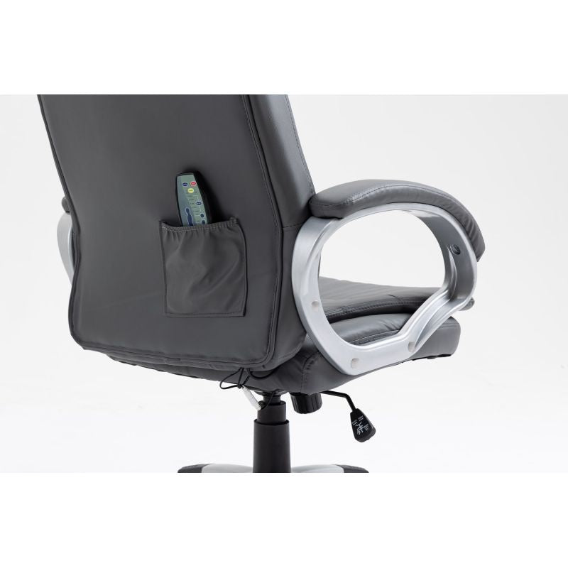 Activejet Heated Massage Office Chair YK7304 Gray Fotele/Fotele biurowe Your Sports Performance
