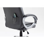 Activejet Heated Massage Office Chair YK7304 Gray Fotele/Fotele biurowe Your Sports Performance