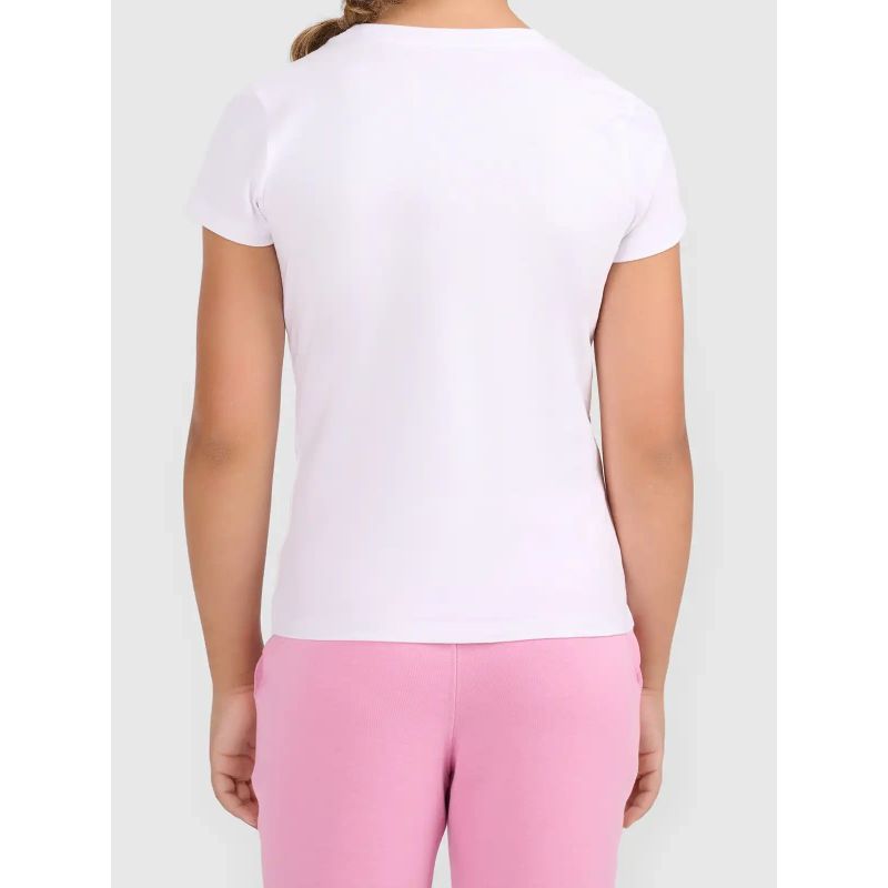 Girls' cotton T-shirt 4F 4FJWMM00TTSHF3615-10S