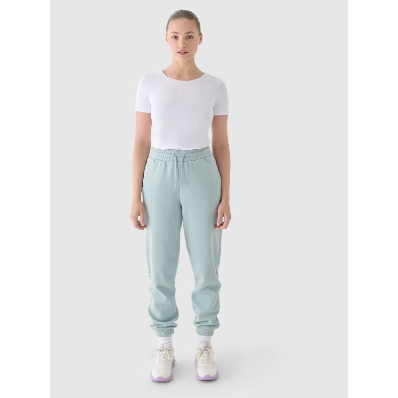 Slim T-shirt with print for women 4F 4FWMM00TTSHF1846-10S *Kategoria tymczasowa Your Sports Performance