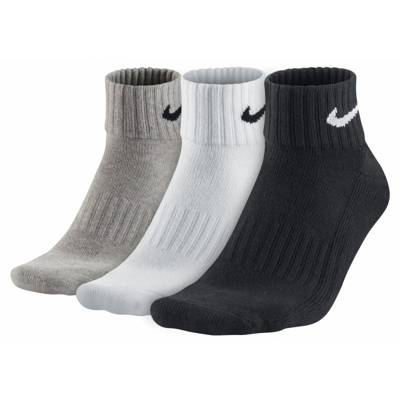 Nike 3 pack Value Cotton Quarter SX4926-901 socks Clothing/Training/Socks/Unisex Nike