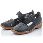 Rieker W RKR139 navy blue leather shoes Footwear/Lifestyle/Rieker Your Sports Performance