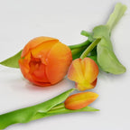 BOUQUET OF 7 ORANGE TULIPS 31 CM LIFE-LIKE SPRING DECORATION Home and Garden/Equipment Your Sports Performance