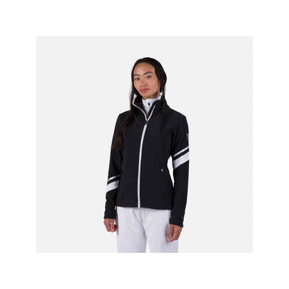 Rossignol W Strawpile Fleece Fz Sweatshirt Black Rossignol