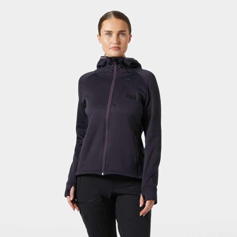 Helly Hansen Women's Fleece Sweatshirt W ODIN THERMAL PRO FLEECE JKT 49585 660 Helly Hansen