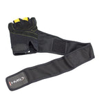 Black / Yellow HMS RST01 gym gloves XL Accessories/Gloves Your Sports Performance