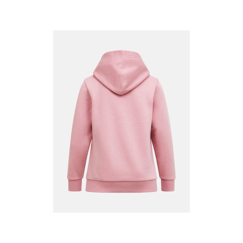 PEAK PERFORMANCE Jr Original Small Logo Hood Pink
