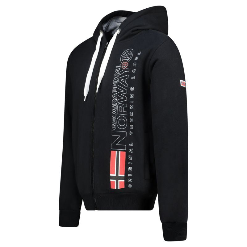 Geographical Norway Fogora DB 100 M sweatshirt WZ3064H/GN-Black Clothing/Outdoor/Geographical Norway Your Sports Performance