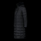 CMP women's long winter coat, insulated jacket with hood, black (34K0046F/U901) CMP
