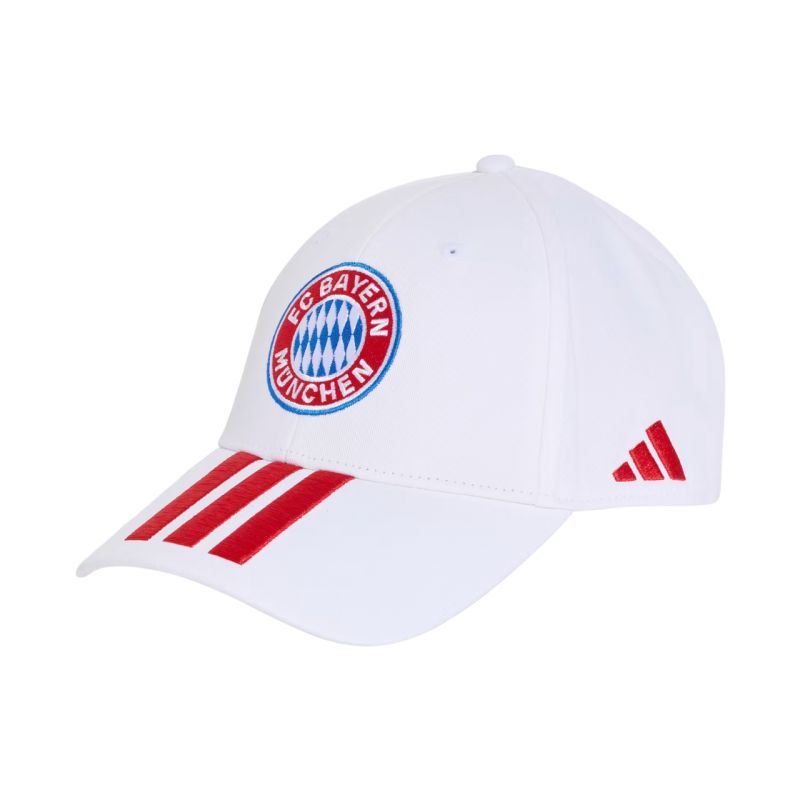 adidas FC Bayern Munich Kids' Baseball Cap White KT3396