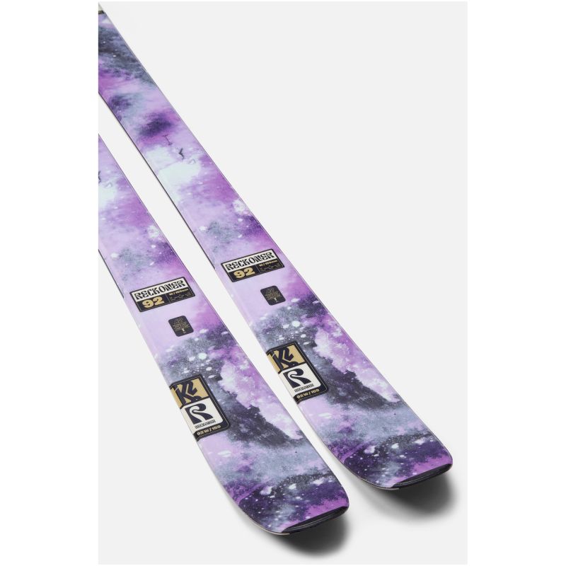 K2 RECKONER 92 W Women's Skis – M3 10 Compact Quikclik 100 mm, black – anthracite SET