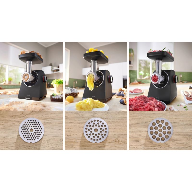 Bosch Series 4 MFWS450B Meat Grinder (1900W; black) AGD - Produkty/Maszynki do mielenia Your Sports Performance