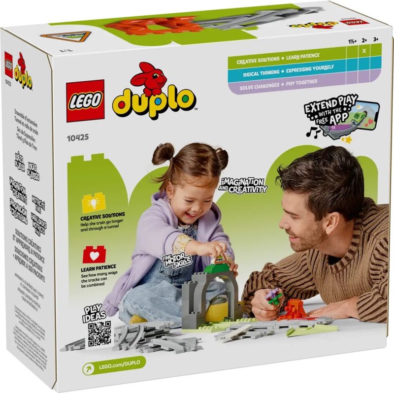LEGO DUPLO TOWN 10425 Tunnel and Train Tracks Expansion Set In preparation Your Sports Performance