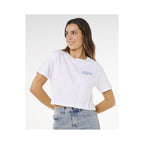 RIP CURL Hayley O Crop Tee Women's White