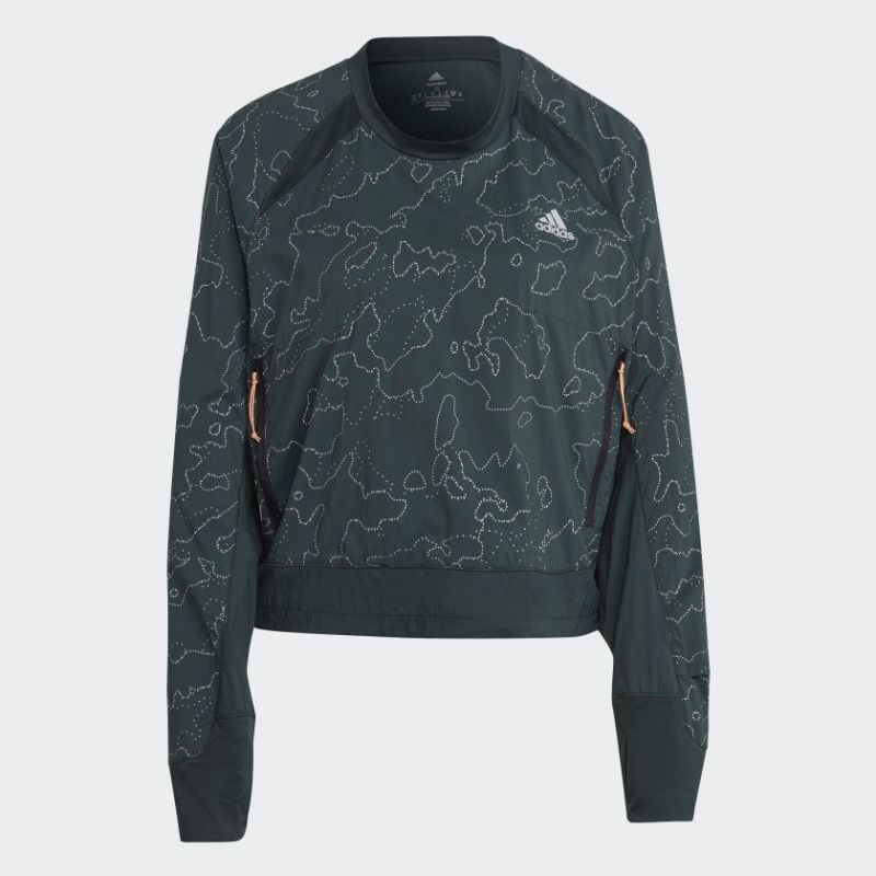 Adidas X-City Running Crewneck Jacket W HC6323 Clothing/Running Adidas