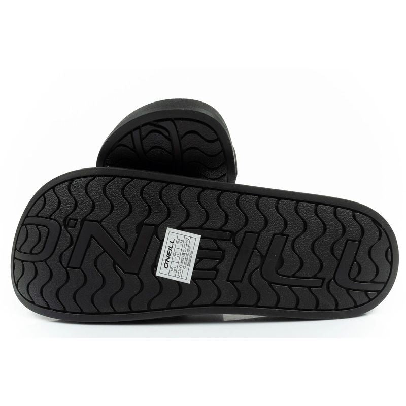 O'neill men's sports slippers Logo comfortable fashionable black ONeill