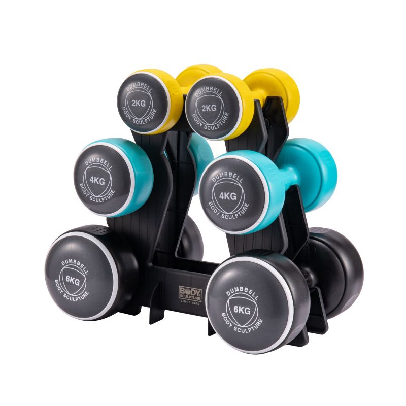 BODY SCULPTURE SMART Dumbbell SET 24 KG BW 108DT In preparation Your Sports Performance