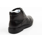 Lee Cooper men's shoes elegant leather black insulated ankle boots