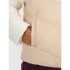 Girls' puffer jacket with synthetic down filling 4F 4FJRAW25TDJAF0807-12S