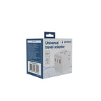 GEMBIRD UNIVERSAL TRAVEL ADAPTER 20W, WHITE Kable i adaptery/Adaptery, przejściówki Your Sports Performance