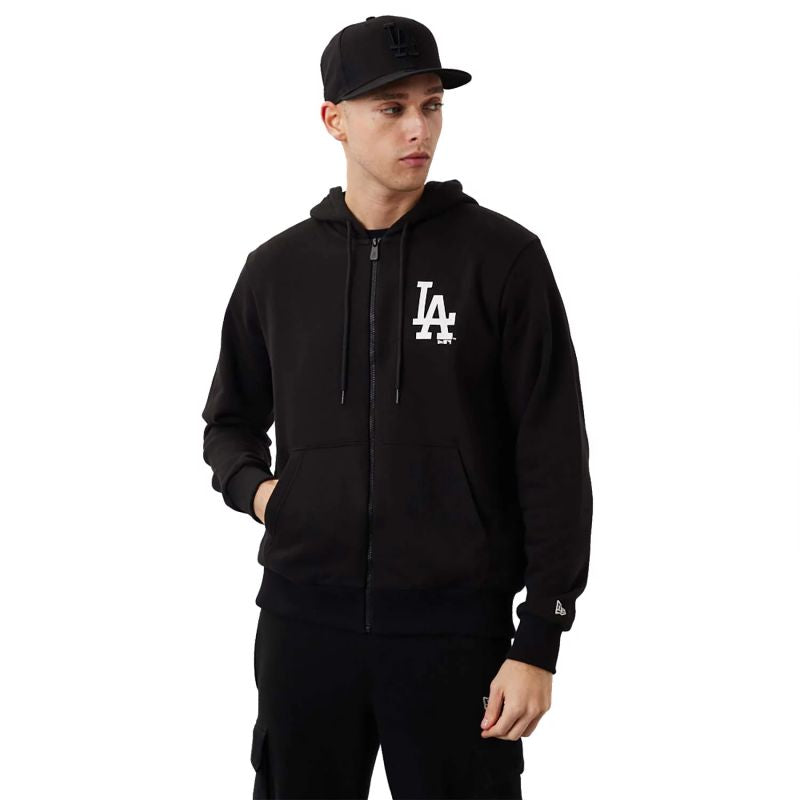 New Era Mlb League Los Angeles Dodgers Essential Zip Hoodie M 60284775 Clothing/Lifestyle/New Era Your Sports Performance