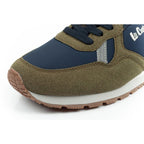 Lee Cooper men's sneakers, fashionable, comfortable, durable, navy blue, khaki Lee Cooper