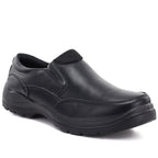 Men's Black Slip-On Shoes Vanhorn Z26-TO90402