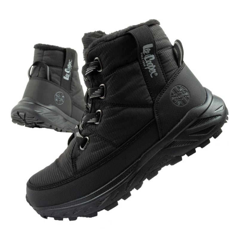 Lee Cooper women's winter hiking shoes, insulated, black Lee Cooper
