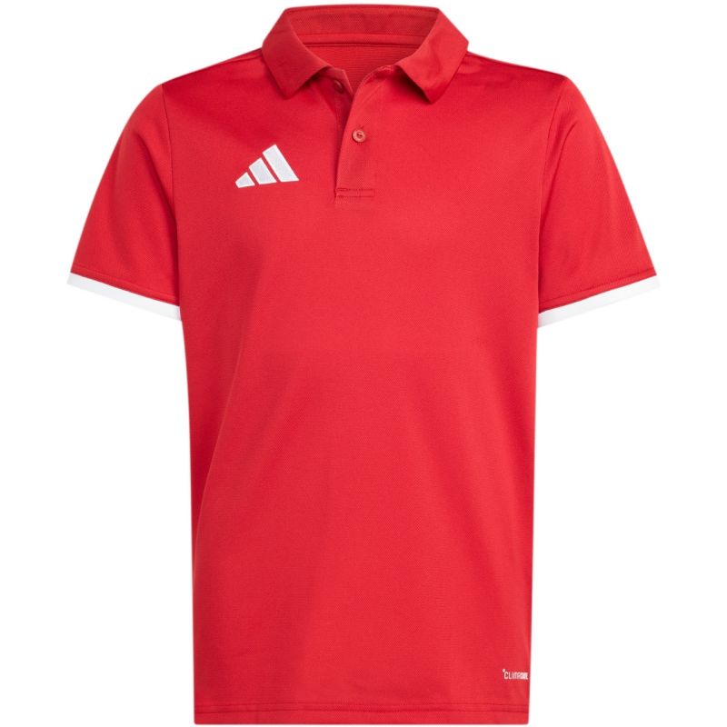 adidas Entrada 26 Polo T-shirt for kids red JZ6626