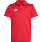adidas Entrada 26 Polo T-shirt for kids red JZ6626