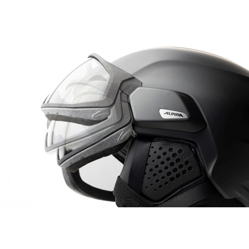 ALPINA ALTO V black matt ski helmet 55-59 Narciarstwo/Kaski Your Sports Performance
