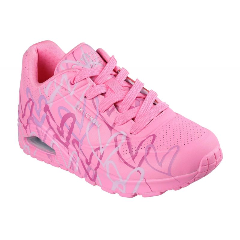 Skechers x JGoldcrown Uno shoes - Spread the Love W 155507-HTPK Footwear/Lifestyle/Skechers Skechers