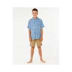 RIP CURL Eternal Shred Ss Shirt-Boy blue