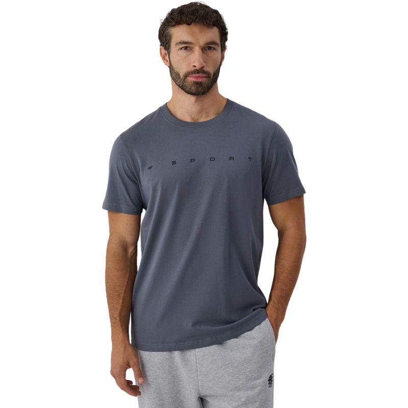 Men’s T-shirt 4F M3575 Anthracite 4FWAW26TTSHM3575 22S
