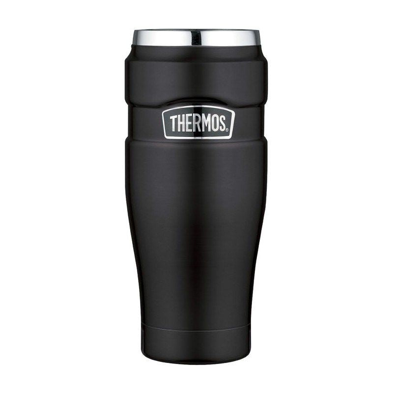 Thermo mug 470 ml THERMOS waterproof - matt black AGD - Produkty/Termosy i kubki termiczne Your Sports Performance