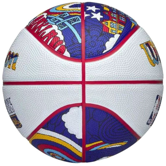 Wilson 2025 NBA All Star Mini Ball Basketball WZ3020201XB Accessories/Balls/Basketball Your Sports Performance