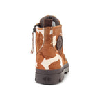 PALLADIUM PAMPA HI ZIP PONY COW PRINT 95983-911