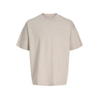 Jack&Jones men's t-shirt JJEBARRON TEE SS O-NECK NOOS 12298906 MOONBEAM Jack&Jones