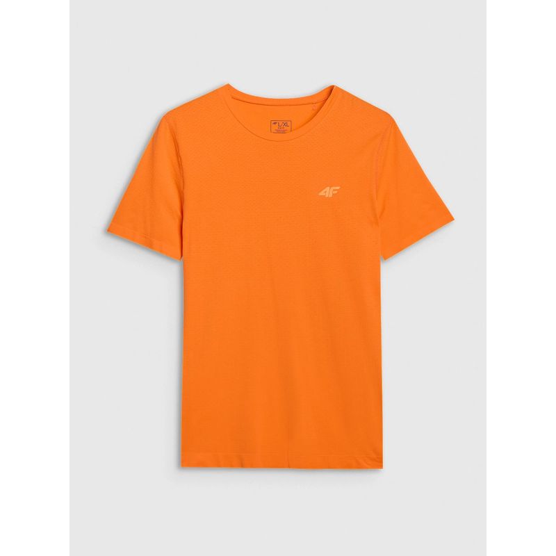 Men's quick-drying running shirt 4F 4FWSS25TFTSM1262-70S *Kategoria tymczasowa Your Sports Performance