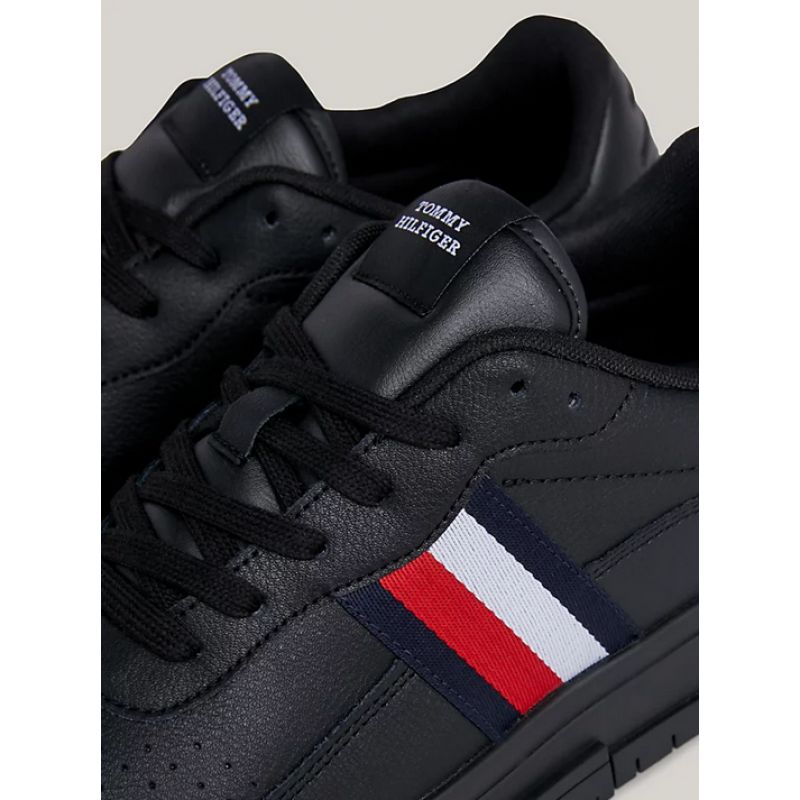 Tommy Hilfiger Supercup Leather Stripes M shoes FM0FM048240GQ Footwear/Lifestyle/Tommy Hilfiger Tommy Hilfiger