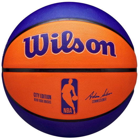 Wilson NBA Team City Edition New York Knicks WZ4024220XB basketball Accessories/Balls/Basketball Your Sports Performance