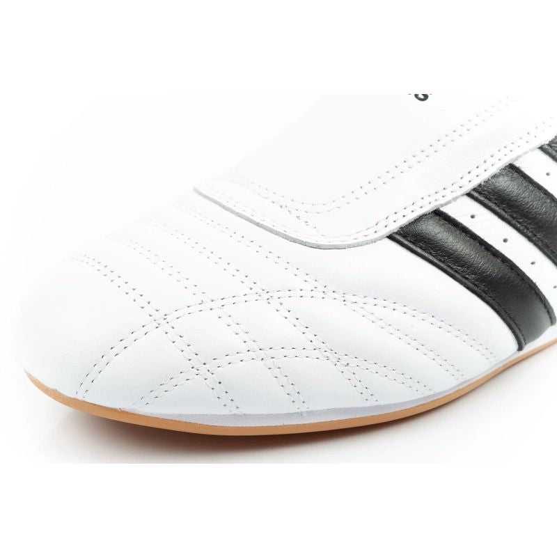 Adidas women's Taekwondo sports shoes white leather slip-on adidas
