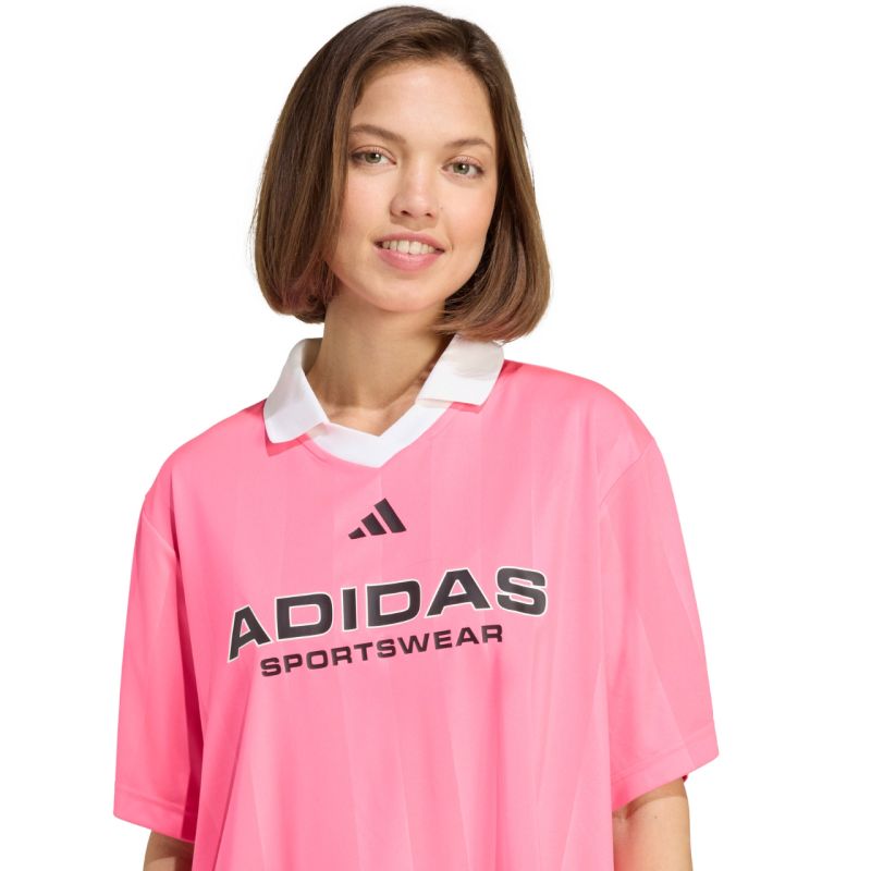Adidas Tiro Q4 women's t-shirt pink JN2747 adidas