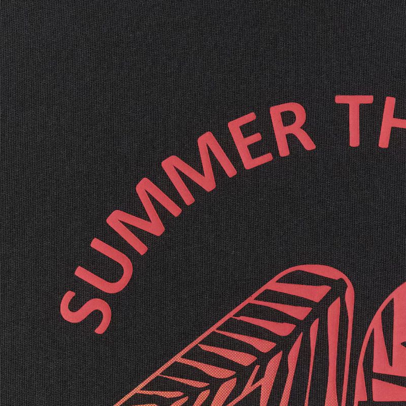 Boy's T-shirt 4F M3284 deep black 4FJWSS26TTSHM3284 20S