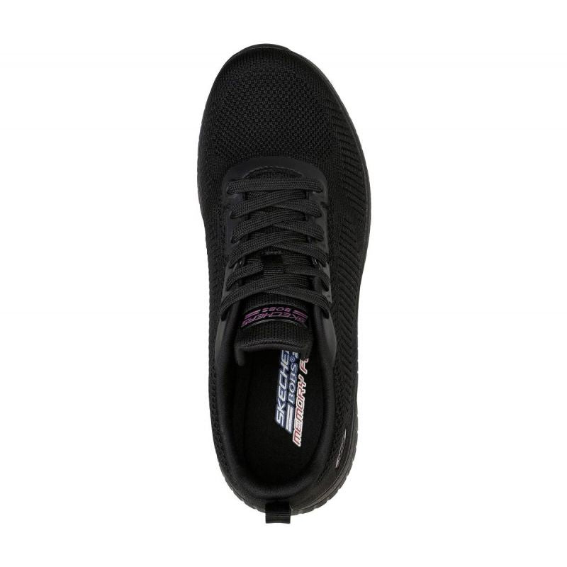 Skechers Memory Foam Bobs Squad Chaos W 117209 BBK shoes Footwear/Lifestyle/Skechers Your Sports Performance